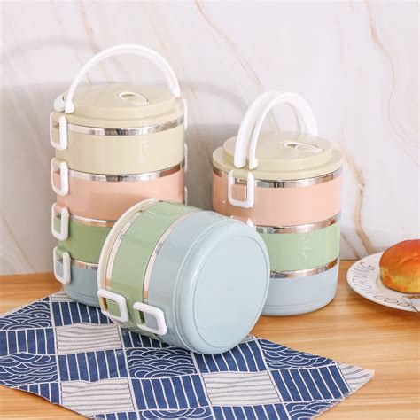 stainless steel bento box insulated|stackable lunch box stainless steel.